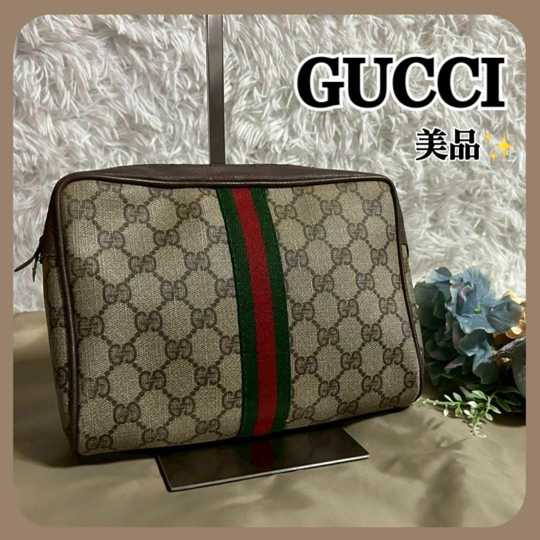 GUCCI - 【美品】グッチ セカンドバッグ クラッチ シェリー GUCCI - 【美品】グッチ セカンドバッグ クラッチ シェリー