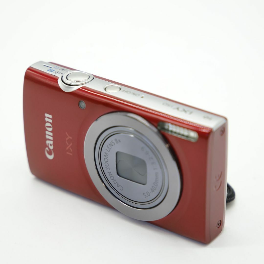Canon - □ほぼ新品□IXY150 レッド 光学8倍ズーム IXY150(RE)の Canon - □ほぼ新品□IXY150 レッド 光学8倍ズーム IXY150(RE)の