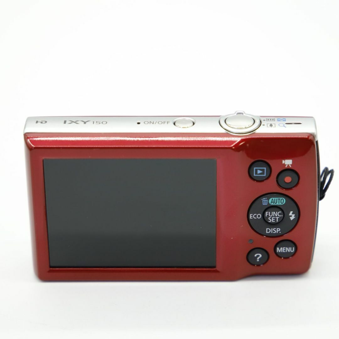 Canon - □ほぼ新品□IXY150 レッド 光学8倍ズーム IXY150(RE)の Canon - □ほぼ新品□IXY150 レッド 光学8倍ズーム IXY150(RE)の