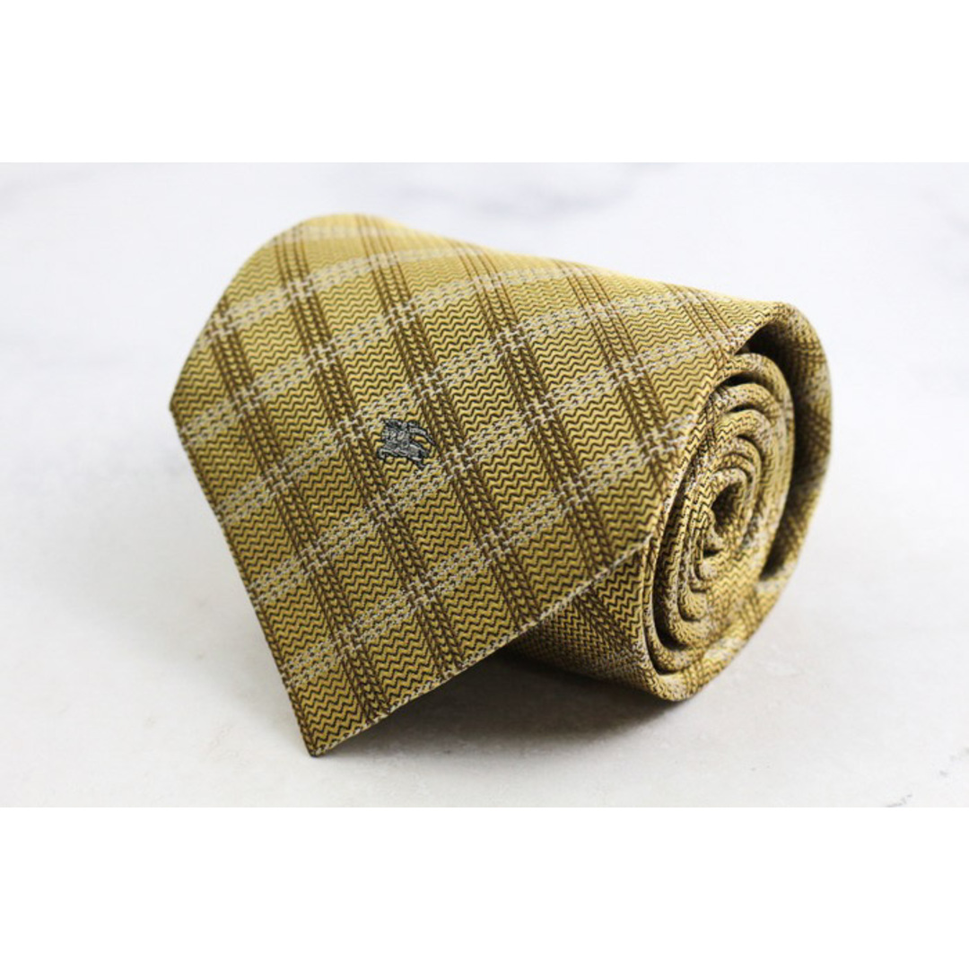 BURBERRY - バーバリー ブランド ネクタイ シルク 格子柄 BURBERRY - バーバリー ブランド ネクタイ シルク 格子柄