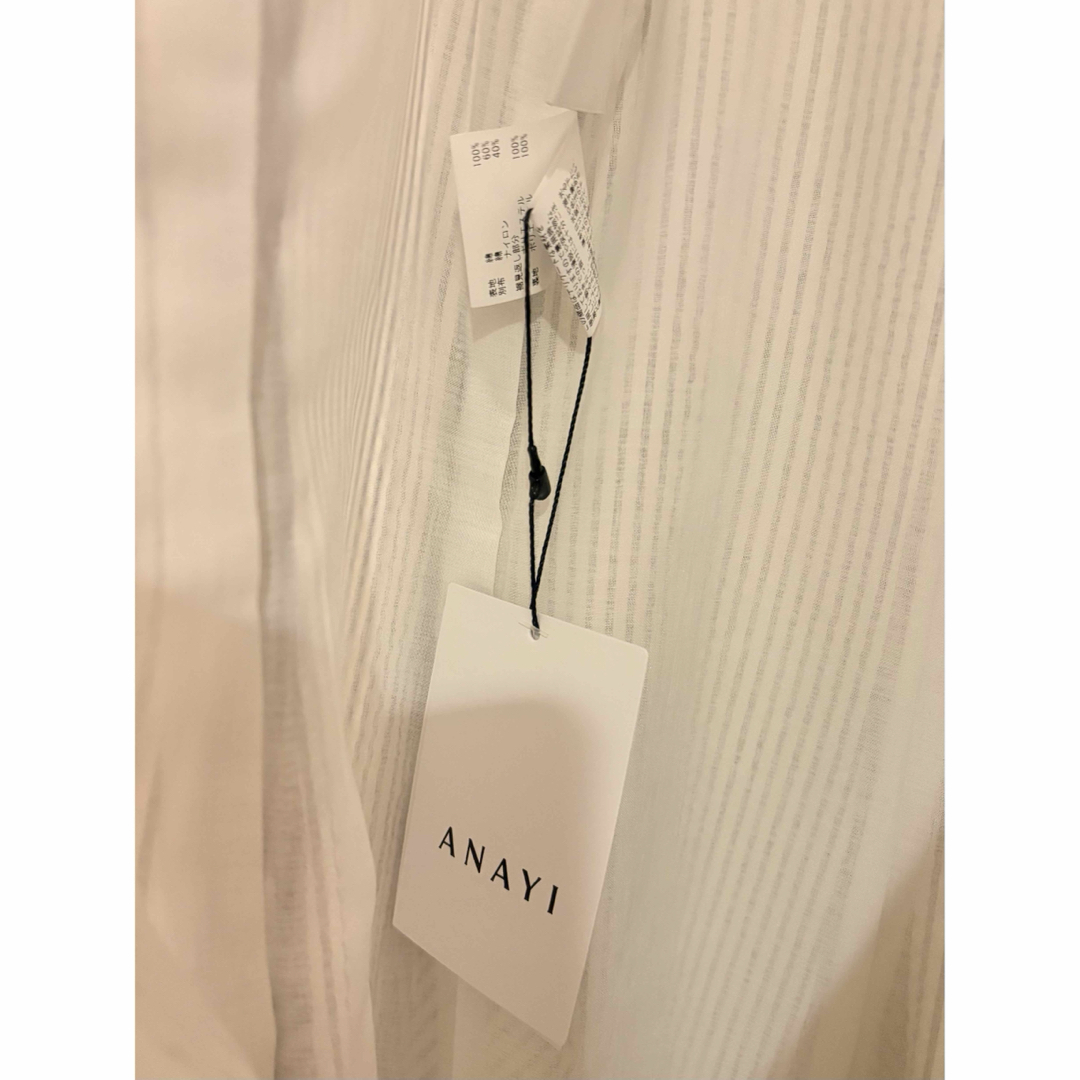 ANAYI - 【新品タグ付】♡ANAYI♡ストライプスクエアネック ANAYI - 【新品タグ付】♡ANAYI♡ストライプスクエアネック