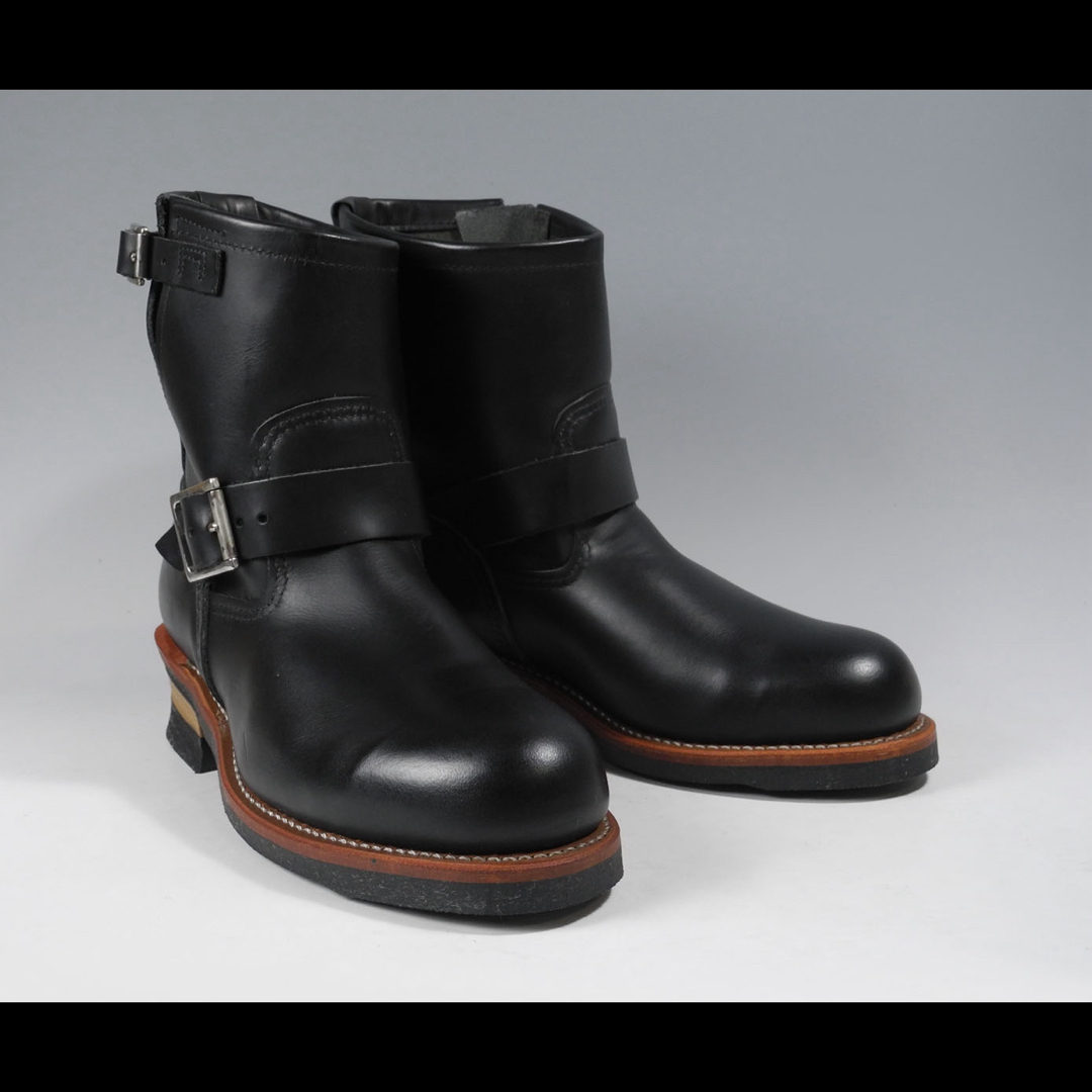 REDWING - 2976ショートエンジニアブーツ2268羽黒PT99ブラック REDWING - 2976ショートエンジニアブーツ2268羽黒PT99ブラック