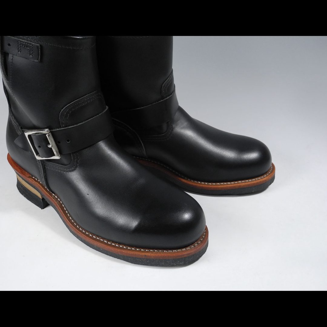 REDWING - 2976ショートエンジニアブーツ2268羽黒PT99ブラック REDWING - 2976ショートエンジニアブーツ2268羽黒PT99ブラック