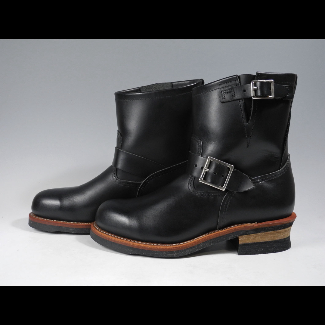 REDWING - 2976ショートエンジニアブーツ2268羽黒PT99ブラック REDWING - 2976ショートエンジニアブーツ2268羽黒PT99ブラック