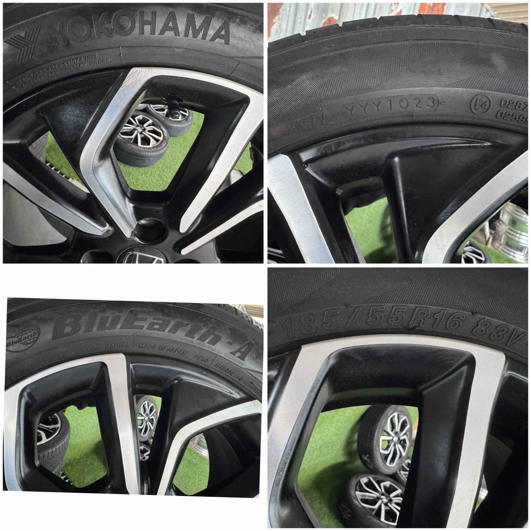16インチ ホンダ純正ホイール PCD 120 185/55R16 4本の通販 by 16インチ ホンダ純正ホイール PCD 120 185/55R16 4本の通販 by