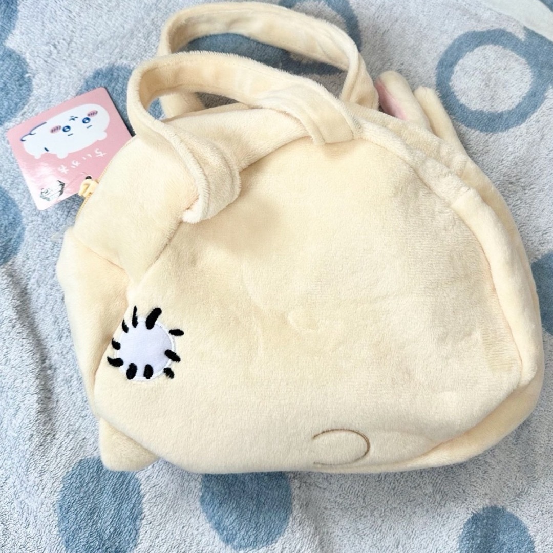 ちいかわ - ちいかわ うさぎ ふわふわバッグ プライズ ポーチの ちいかわ - ちいかわ うさぎ ふわふわバッグ プライズ ポーチの