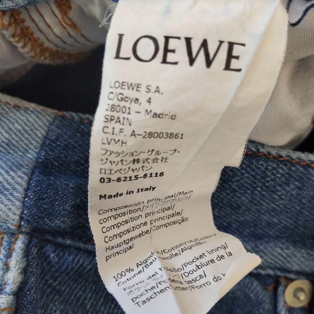 LOEWE - 美品 ロエベ コンビカラー カーヴィーデニム ハイ LOEWE - 美品 ロエベ コンビカラー カーヴィーデニム ハイ