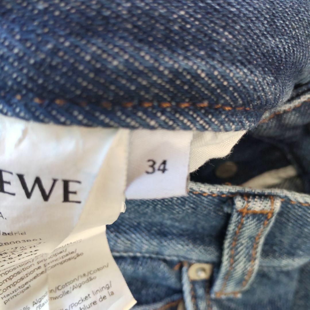LOEWE - 美品 ロエベ コンビカラー カーヴィーデニム ハイ LOEWE - 美品 ロエベ コンビカラー カーヴィーデニム ハイ