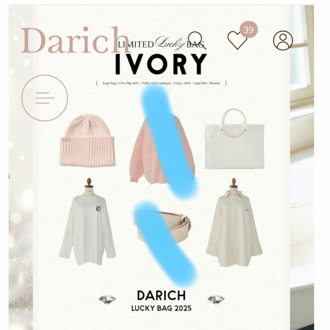 Darich - 【新品未開封品】LUCKY BAG 2025の通販 by Jasmine Darich - 【新品未開封品】LUCKY BAG 2025の通販 by Jasmine