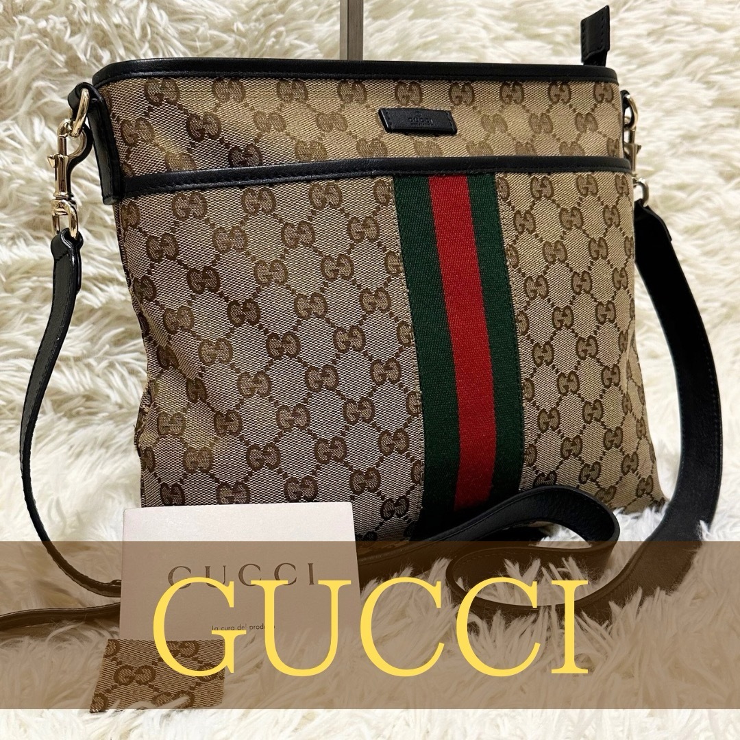 GUCCI - 希少 レア オールド グッチ GG 総柄 ショルダー バッグ GUCCI - 希少 レア オールド グッチ GG 総柄 ショルダー バッグ