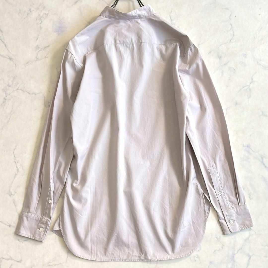 AURALEE - 美品♪オーラリー バンドカラーシャツ 長袖 くすみ AURALEE - 美品♪オーラリー バンドカラーシャツ 長袖 くすみ