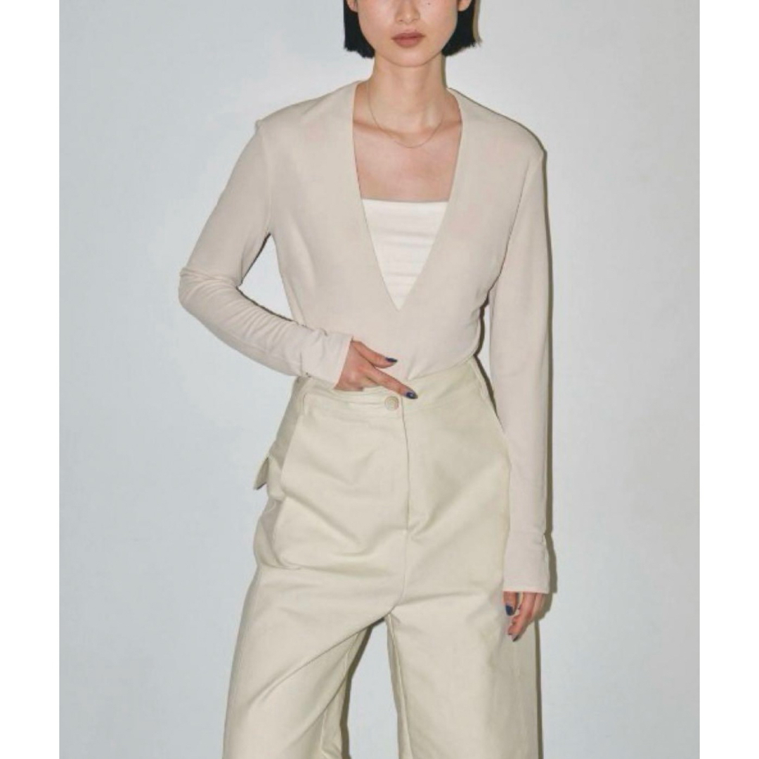 TODAYFUL - TODAYFUL / Vneck Slit Bodysuitの通販 by ずきん's TODAYFUL - TODAYFUL / Vneck Slit Bodysuitの通販 by ずきん's