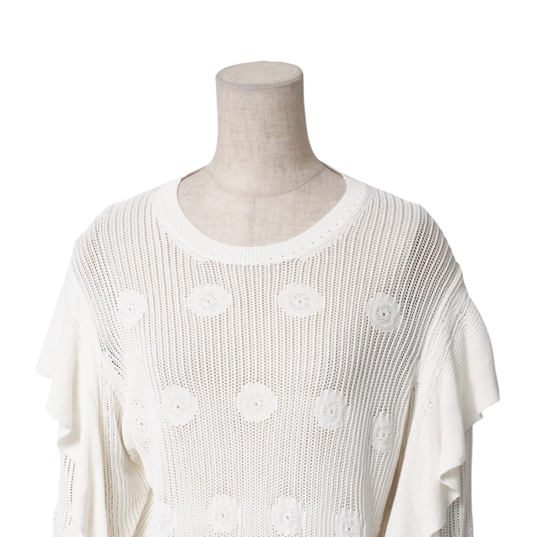 Chloe - □美品□Chloe クロエ ニット サイズXS シアーニット Chloe - □美品□Chloe クロエ ニット サイズXS シアーニット