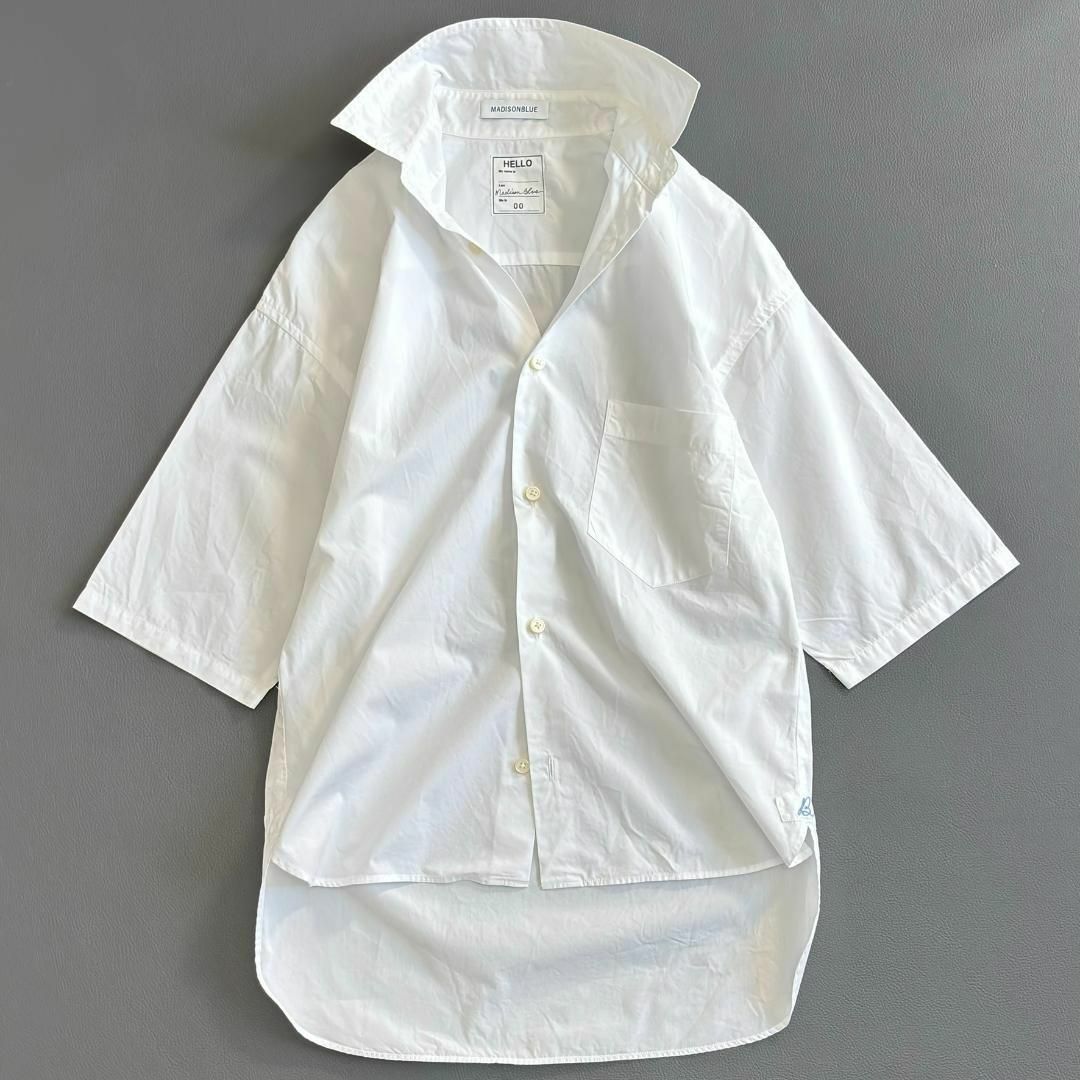 MADISONBLUE - 美品♪マディソンブルー J.BRADLEY SHIRT半袖 MADISONBLUE - 美品♪マディソンブルー J.BRADLEY SHIRT半袖