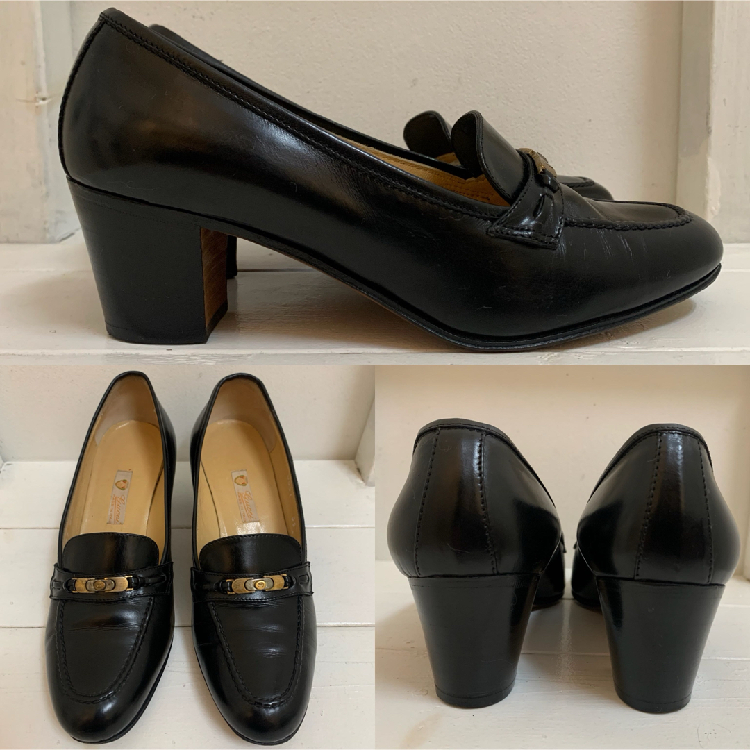 GUCCI - OLD GUCCI オールドグッチ 70s ITALY製 GG レザー GUCCI - OLD GUCCI オールドグッチ 70s ITALY製 GG レザー