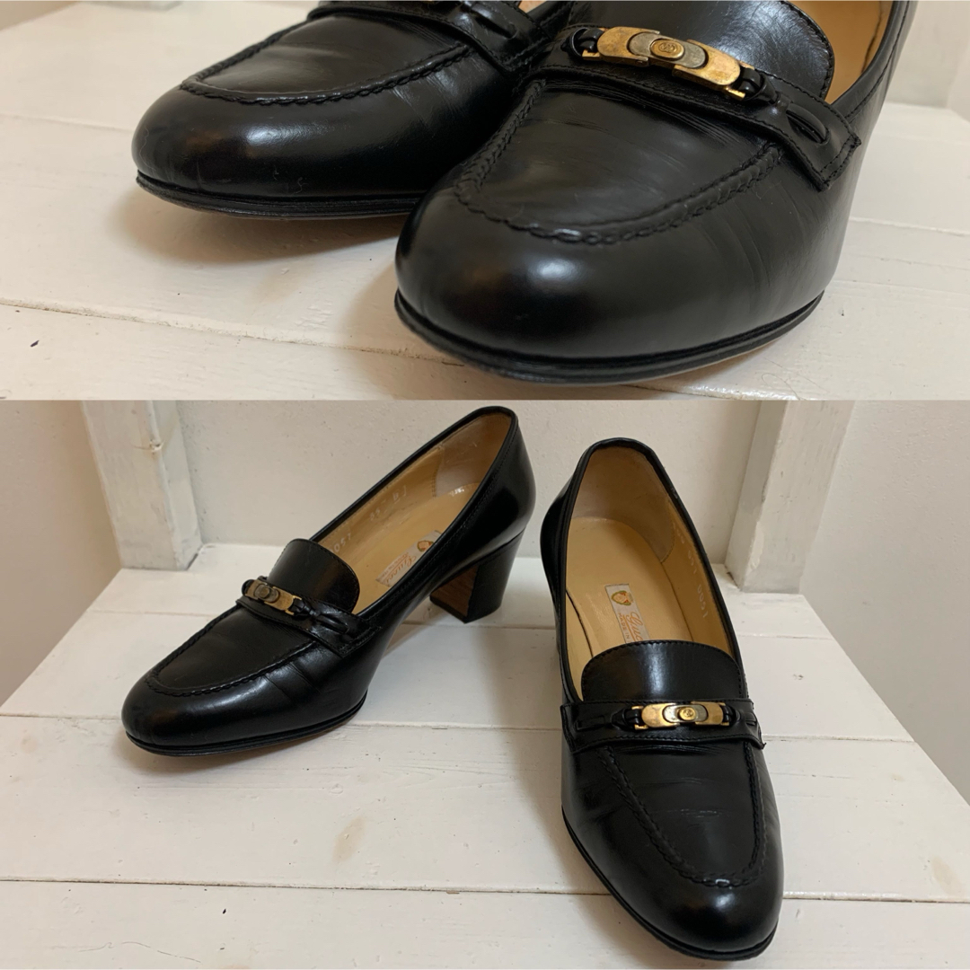 GUCCI - OLD GUCCI オールドグッチ 70s ITALY製 GG レザー GUCCI - OLD GUCCI オールドグッチ 70s ITALY製 GG レザー