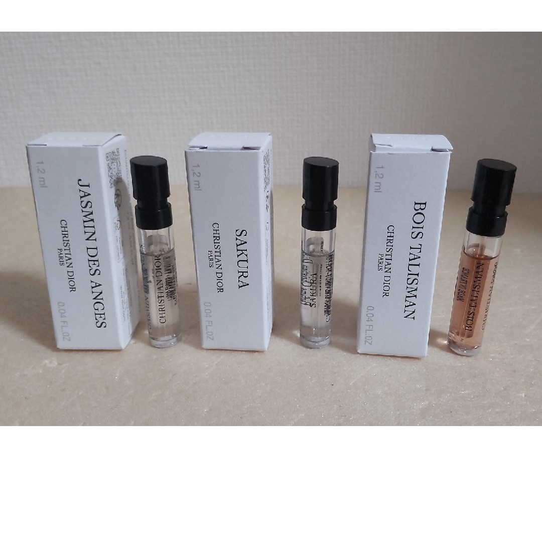 Dior - 【未使用】メゾンクリスチャンディオール 香水試供品 3種 Dior - 【未使用】メゾンクリスチャンディオール 香水試供品 3種