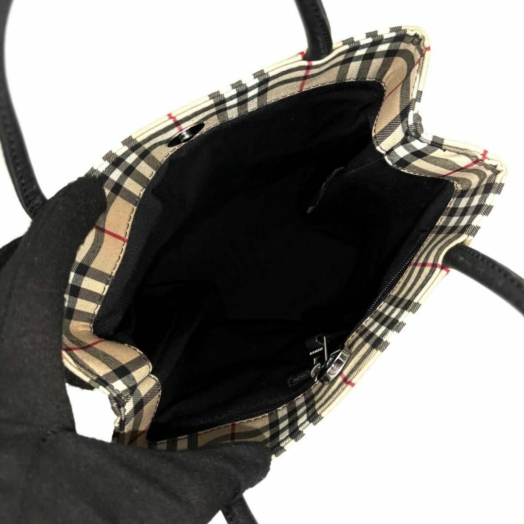 BURBERRY - BURBERRY ノバチェック ハンドバッグ キャメル BURBERRY - BURBERRY ノバチェック ハンドバッグ キャメル
