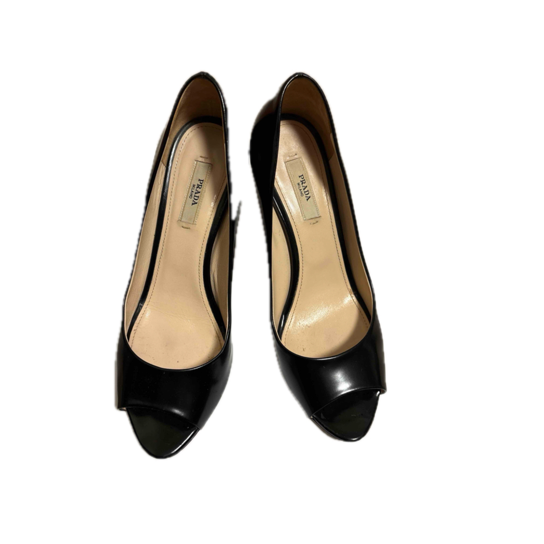PRADA - 【送料無料】PRADA クリアヒール パンプス 23.5〜24cm PRADA - 【送料無料】PRADA クリアヒール パンプス 23.5〜24cm