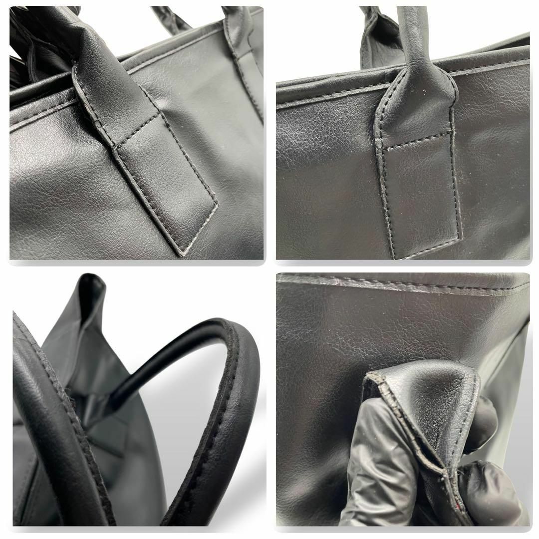 GIVENCHY - GIVENCHY ジバンシー トートバッグ 黒 PUレザー 男女 GIVENCHY - GIVENCHY ジバンシー トートバッグ 黒 PUレザー 男女