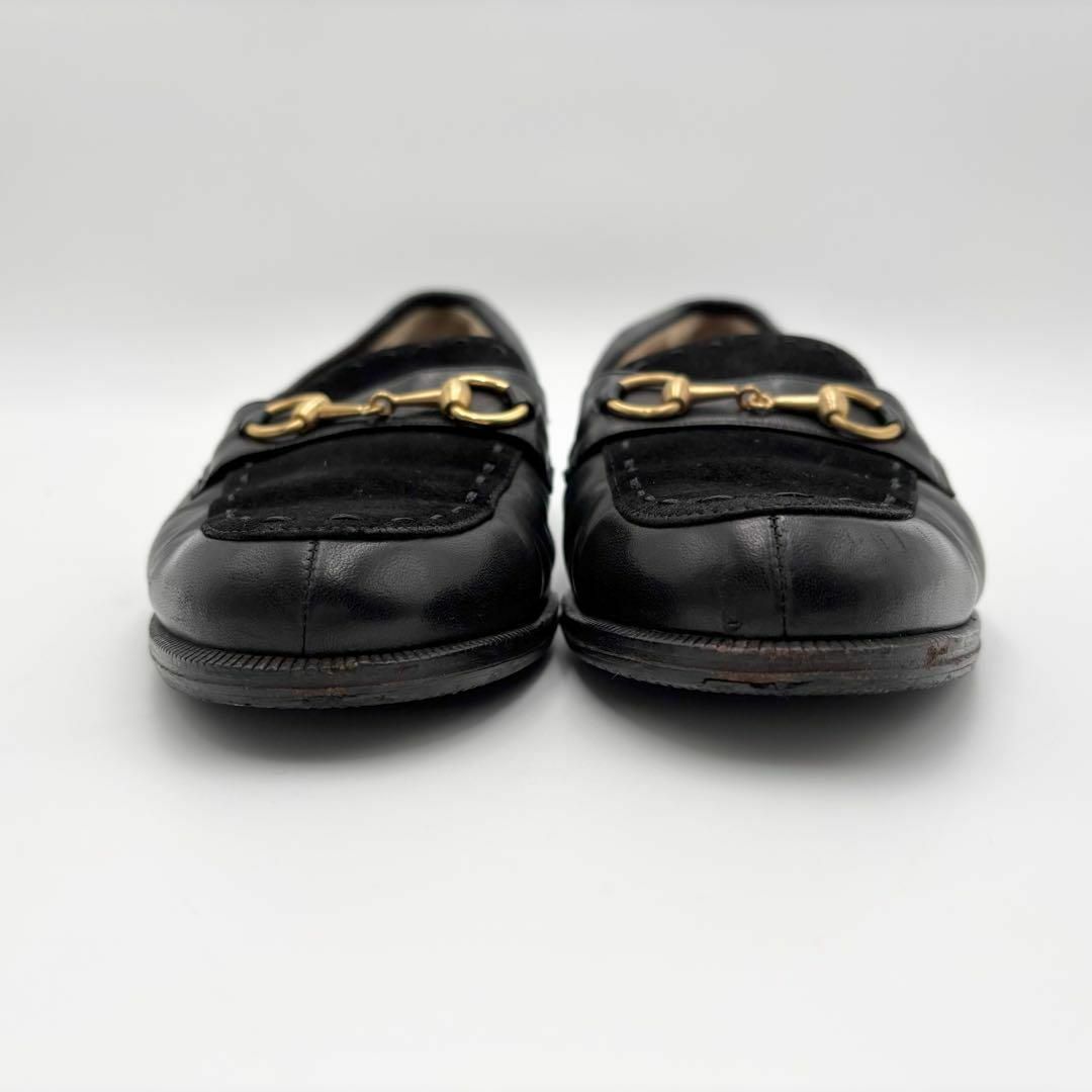 GUCCI - 極美品 GUCCI グッチ コンビレザー ホースビット GUCCI - 極美品 GUCCI グッチ コンビレザー ホースビット