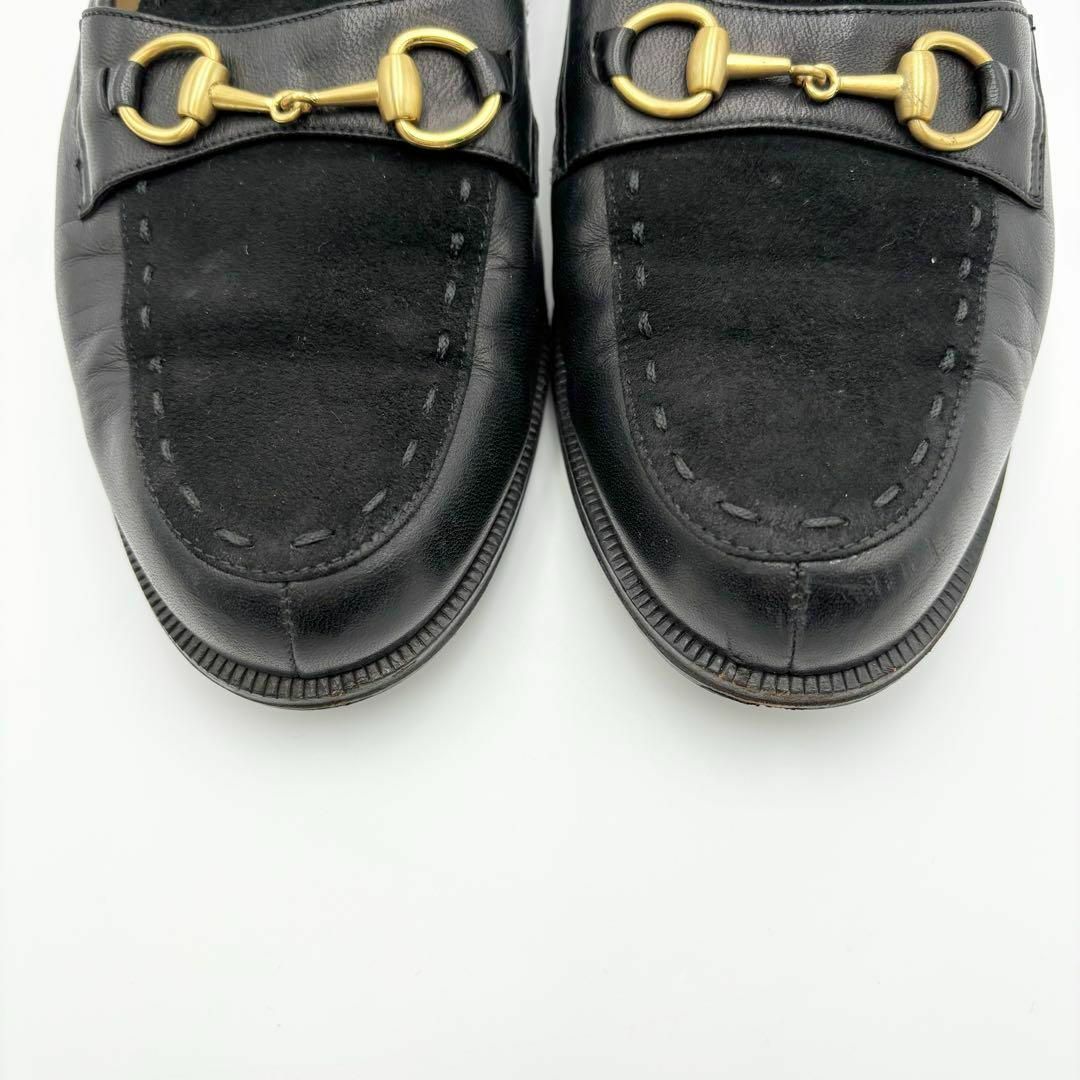 GUCCI - 極美品 GUCCI グッチ コンビレザー ホースビット GUCCI - 極美品 GUCCI グッチ コンビレザー ホースビット