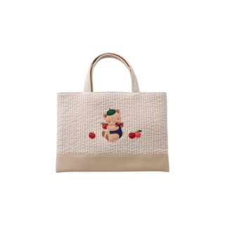 familiar - 新品タグ付き familiar ファミリア 手刺繍 デニム familiar - 新品タグ付き familiar ファミリア 手刺繍 デニム