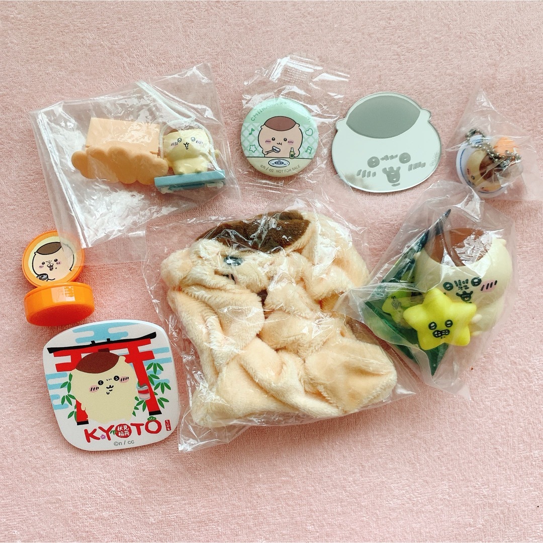 ちいかわ(チイカワ)のくりまんじゅうセット エンタメ/ホビーのおもちゃ/ぬいぐるみ(キャラクターグッズ)の商品写真