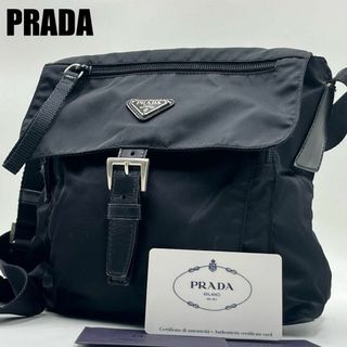 PRADA - PRADA プラダ ショルダーバッグ ナイロン ポコノ PRADA - PRADA プラダ ショルダーバッグ ナイロン ポコノ