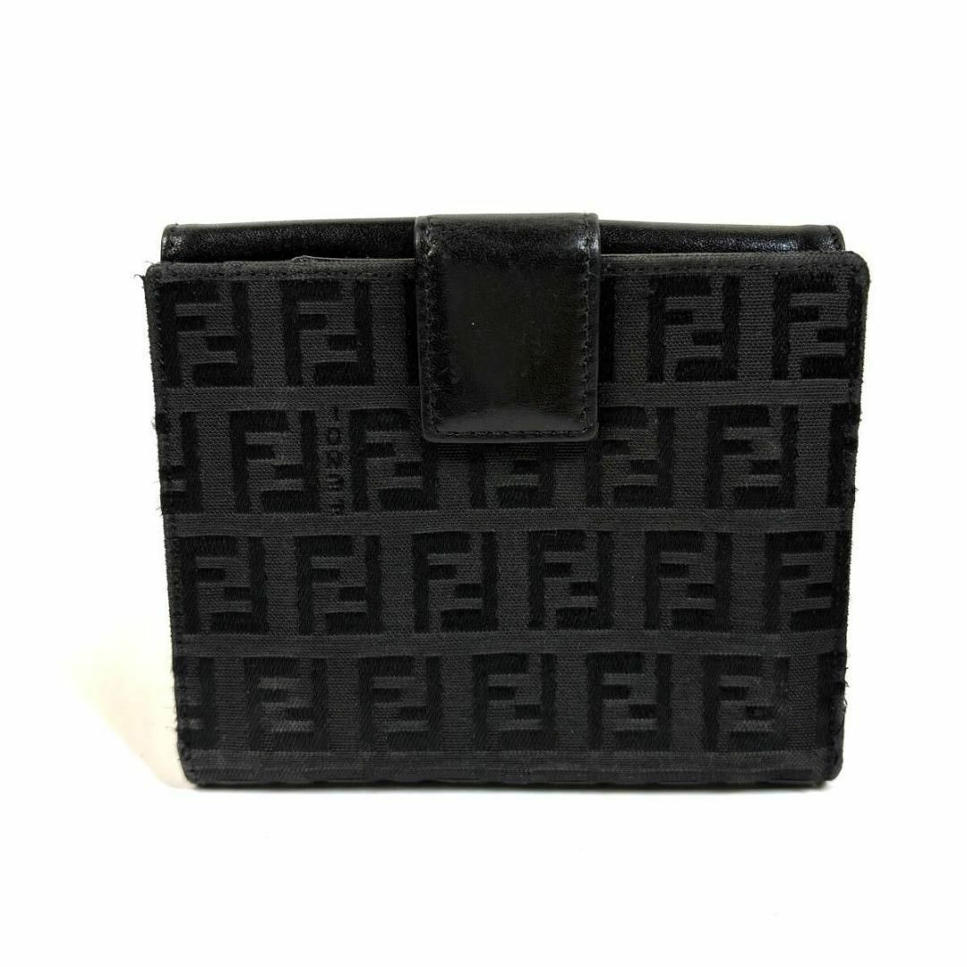 FENDI - 【美品】FENDI キャンバス レザー ズッカ柄 ズッキーノ FENDI - 【美品】FENDI キャンバス レザー ズッカ柄 ズッキーノ