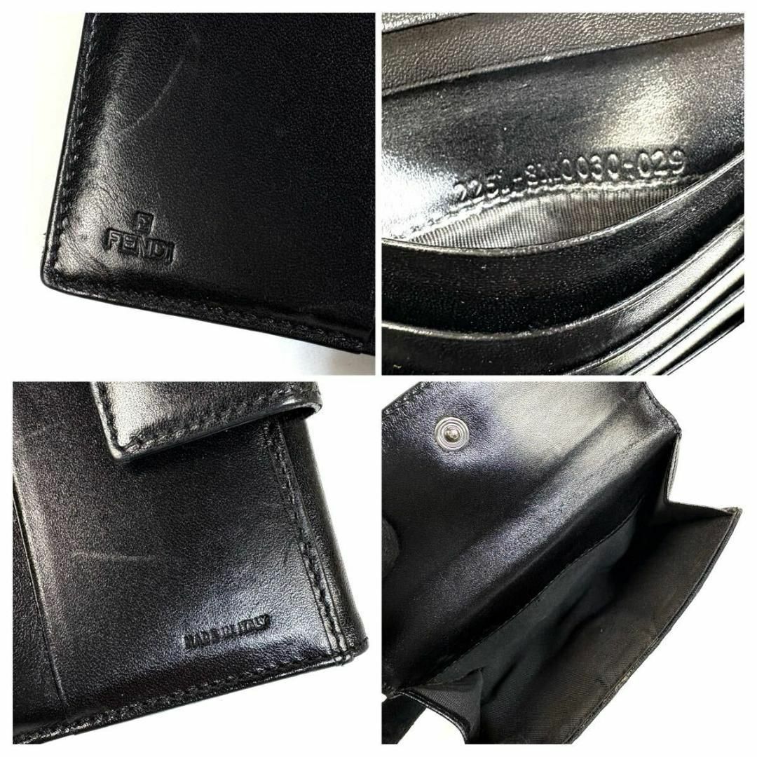 FENDI - 【美品】FENDI キャンバス レザー ズッカ柄 ズッキーノ FENDI - 【美品】FENDI キャンバス レザー ズッカ柄 ズッキーノ