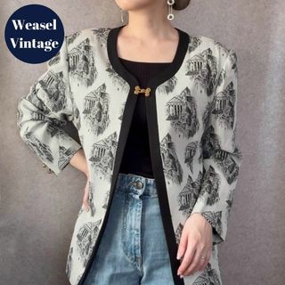 VINTAGE - vintage ヴィンテージ レトロ古着 ヨーロピアン柄ノー VINTAGE - vintage ヴィンテージ レトロ古着 ヨーロピアン柄ノー