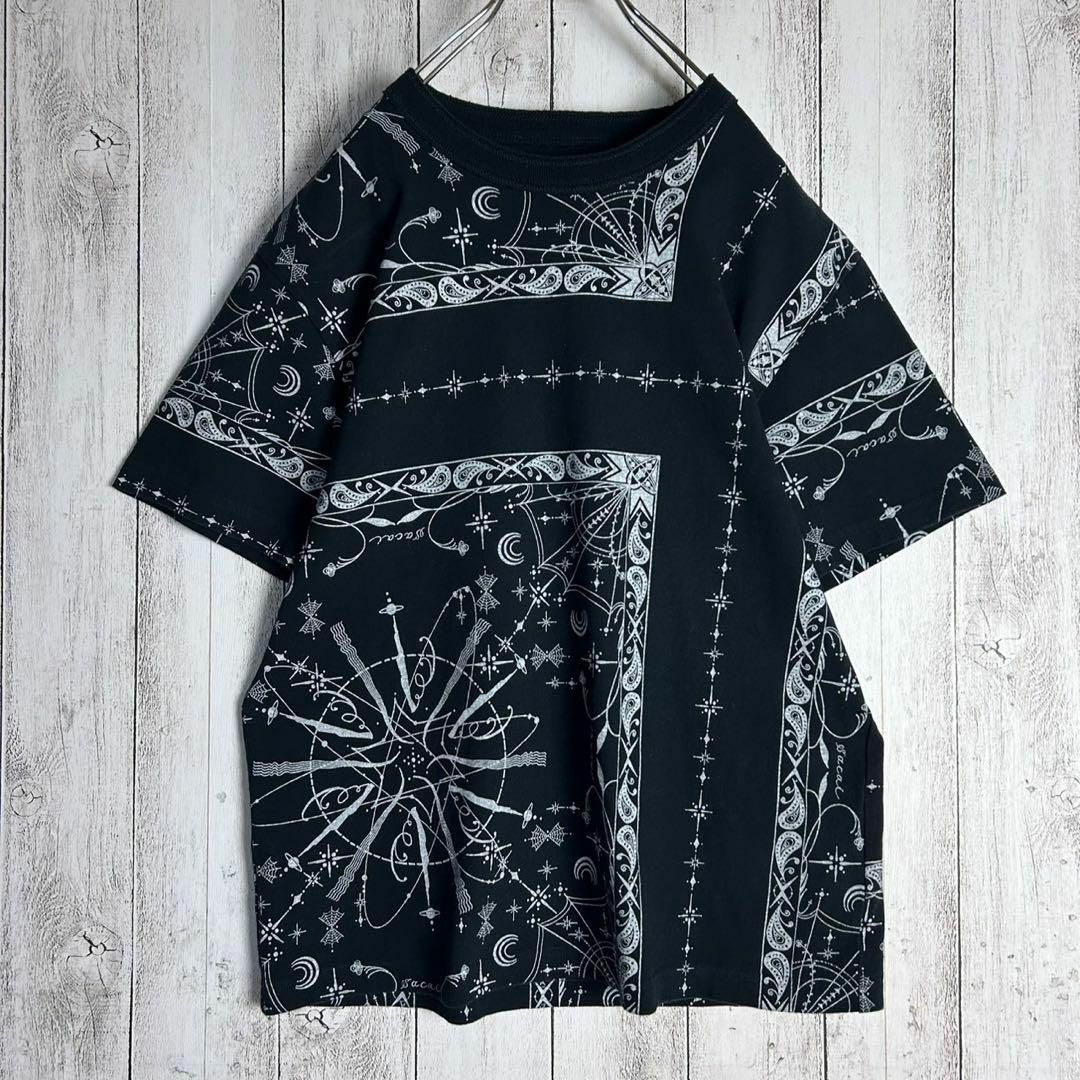 sacai - 【コラボ】サカイ×ドクターウー☆総柄Tシャツ バンダナ sacai - 【コラボ】サカイ×ドクターウー☆総柄Tシャツ バンダナ