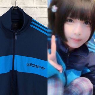 adidas Originals - あのちゃん着用☆紺☆2XL☆SSTトラック adidas Originals - あのちゃん着用☆紺☆2XL☆SSTトラック