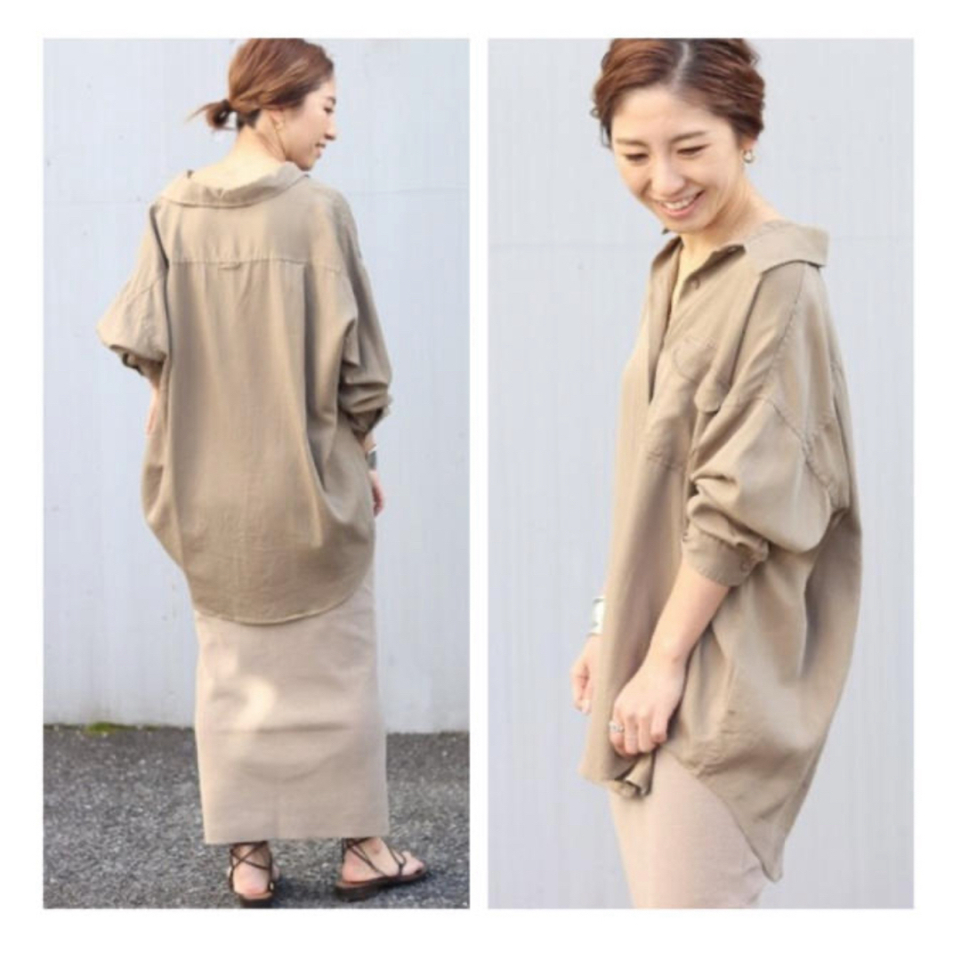Plage - plage ミリタリーウォッシュシャツの通販 by たあこ Plage - plage ミリタリーウォッシュシャツの通販 by たあこ