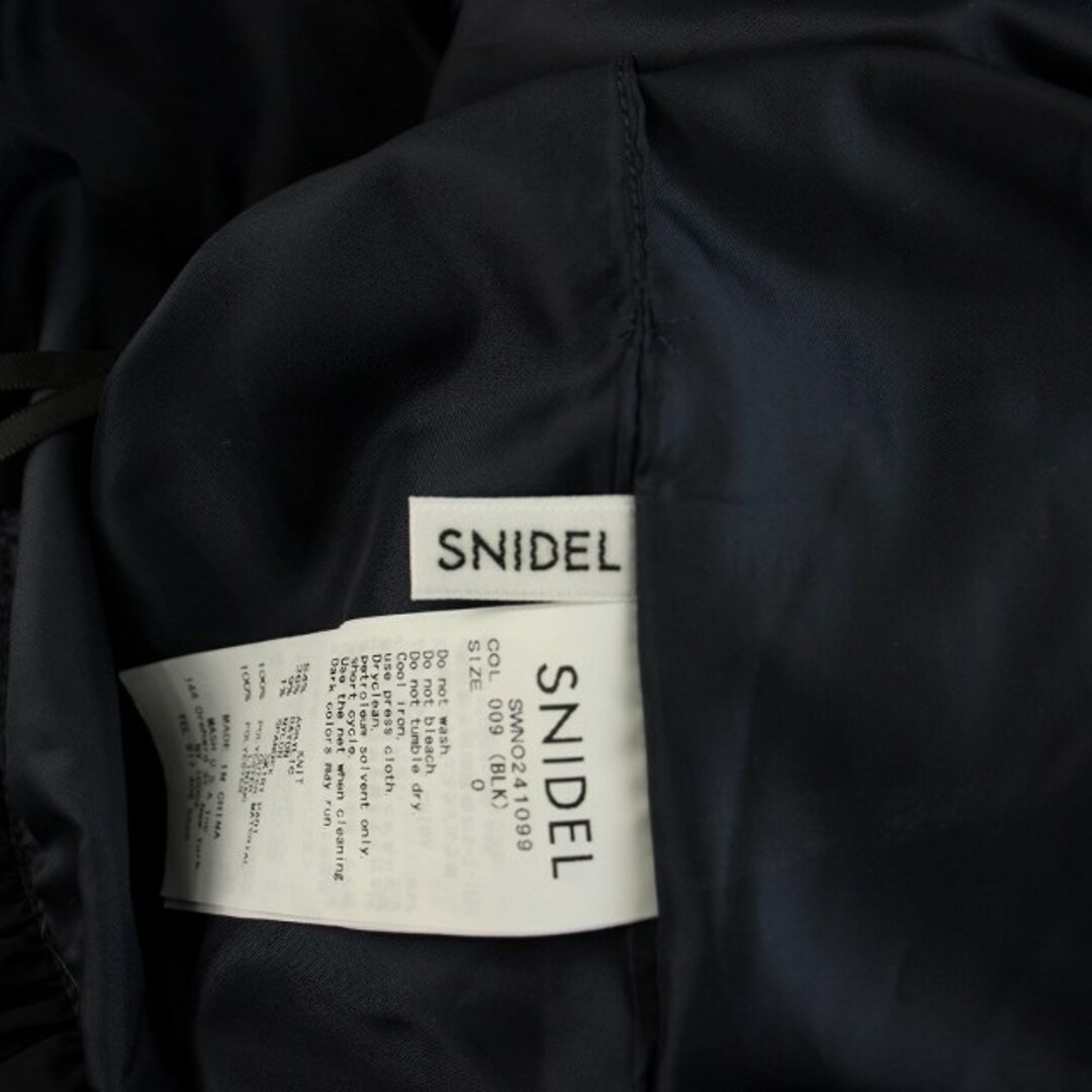 SNIDEL - スナイデル 24SS バルーンドッキングミニワンピース SNIDEL - スナイデル 24SS バルーンドッキングミニワンピース