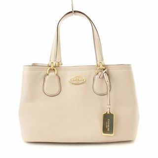 COACH - コーチ ショルダーバッグ ハンドバッグ 2WAY 型押し COACH - コーチ ショルダーバッグ ハンドバッグ 2WAY 型押し