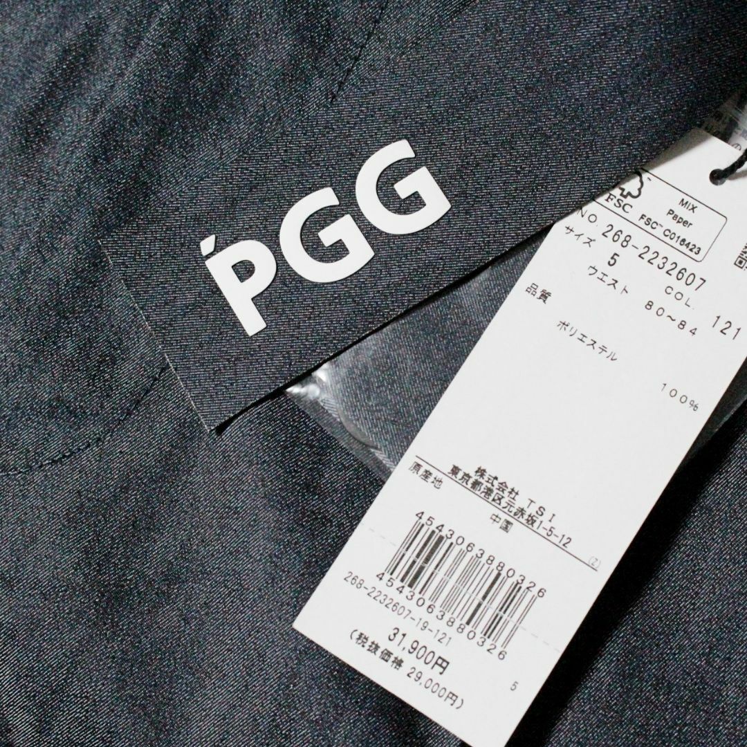 PEARLY GATES - 新品 PGG ロゴベルト付(パーリーゲイツ PEARLY GATES - 新品 PGG ロゴベルト付(パーリーゲイツ