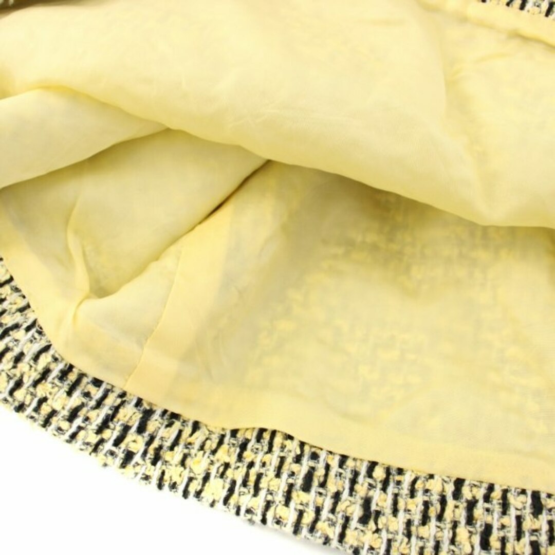 René - ルネ TISSUE ワンピース ツイード ノースリーブ ひざ丈 René - ルネ TISSUE ワンピース ツイード ノースリーブ ひざ丈