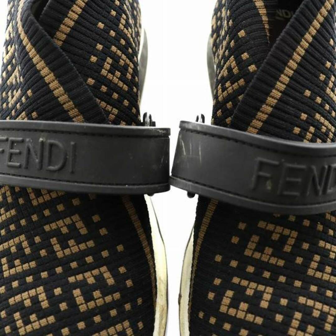 FENDI - フェンディ FFロゴ スニーカー シューズ 総柄 35 茶 FENDI - フェンディ FFロゴ スニーカー シューズ 総柄 35 茶