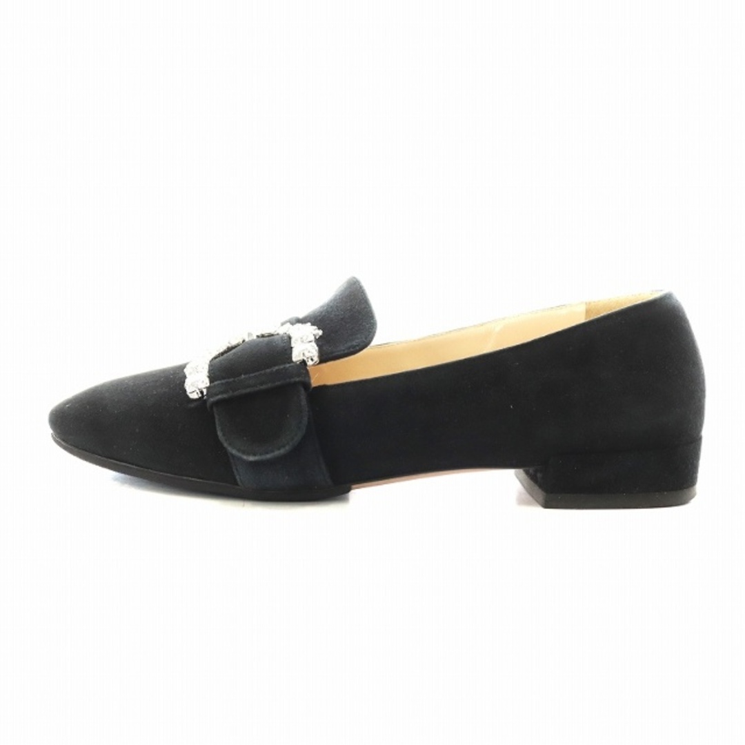 PRADA - プラダ パンプス ラウンドトゥ ビジュー スエード 36.5 PRADA - プラダ パンプス ラウンドトゥ ビジュー スエード 36.5