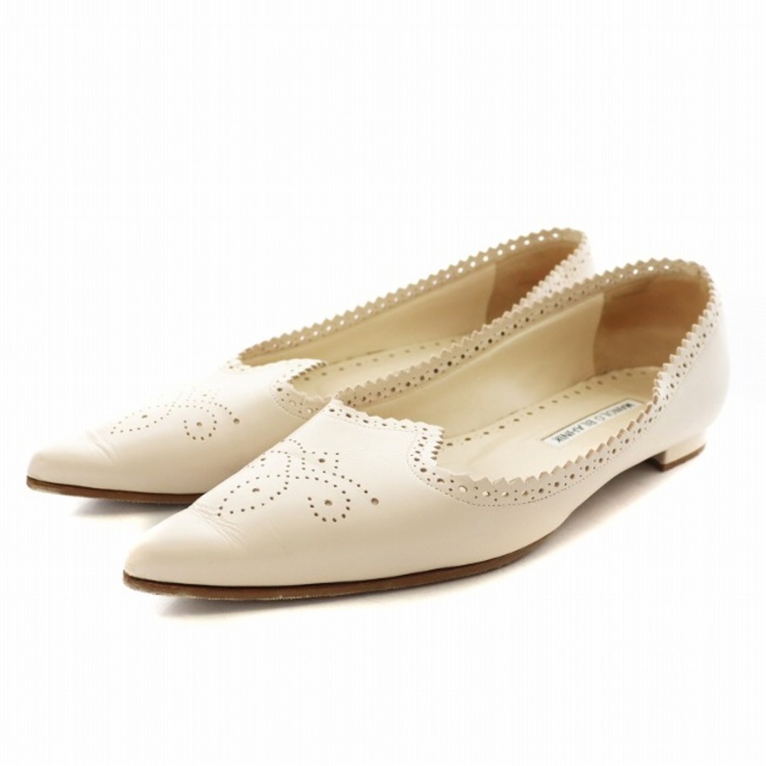 MANOLO BLAHNIK - マノロブラニク フラットシューズ パンプス MANOLO BLAHNIK - マノロブラニク フラットシューズ パンプス