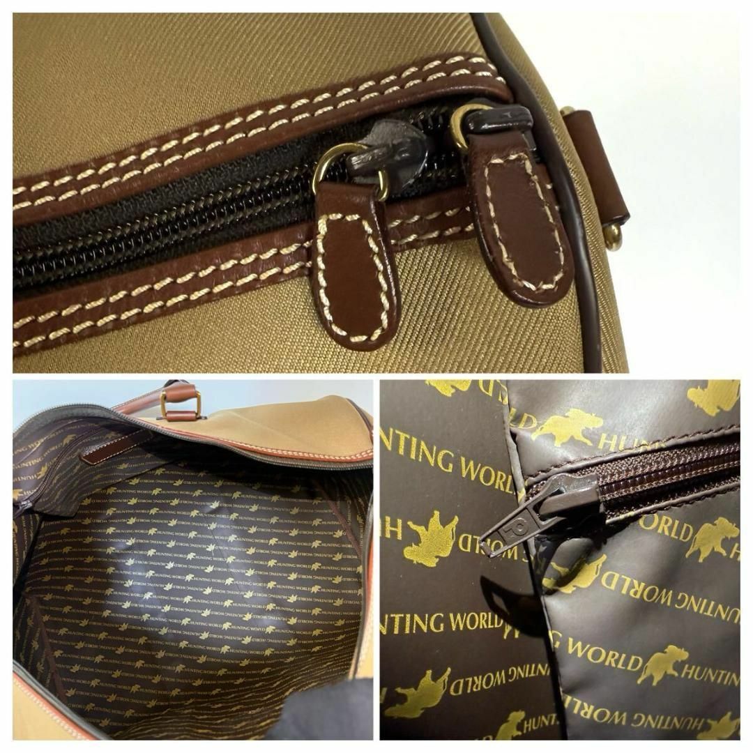 HUNTING WORLD - 【極美品】ハンティングワールド レザー HUNTING WORLD - 【極美品】ハンティングワールド レザー