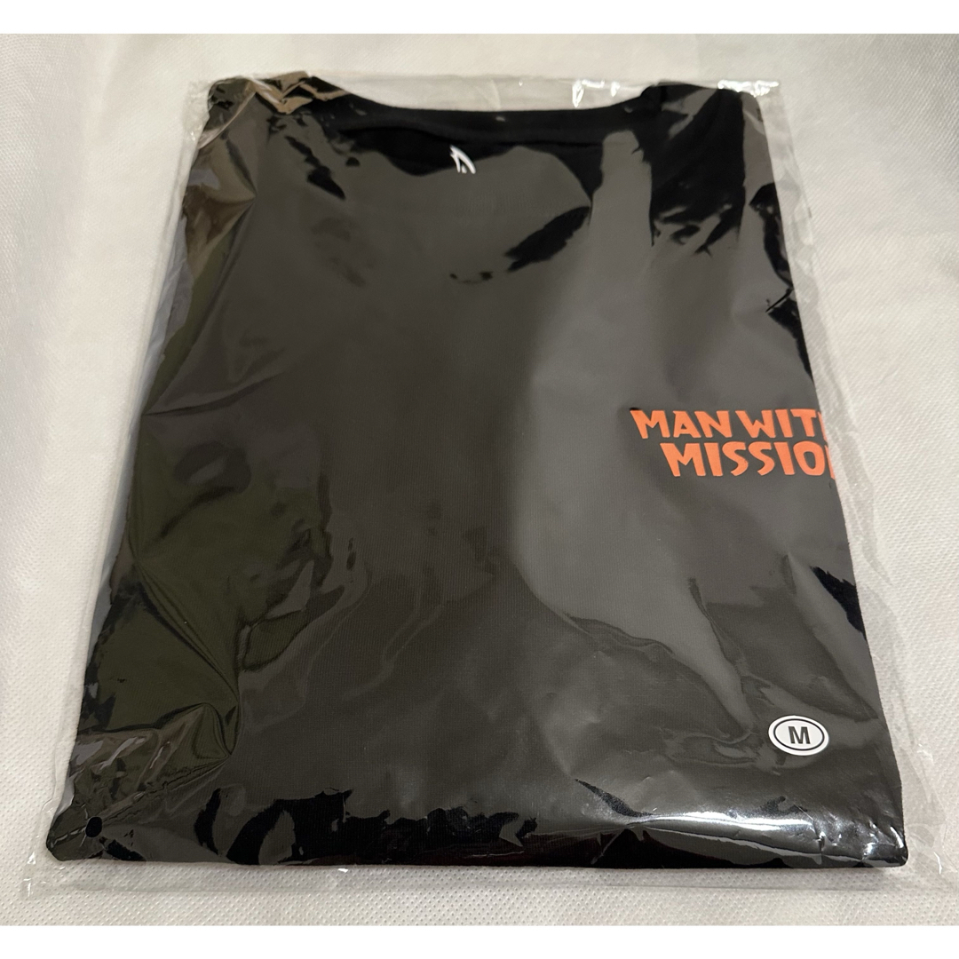 MAN WITH A MISSION - Mサイズ マンウィズ メモリアルロゴロンT MAN WITH A MISSION - Mサイズ マンウィズ メモリアルロゴロンT