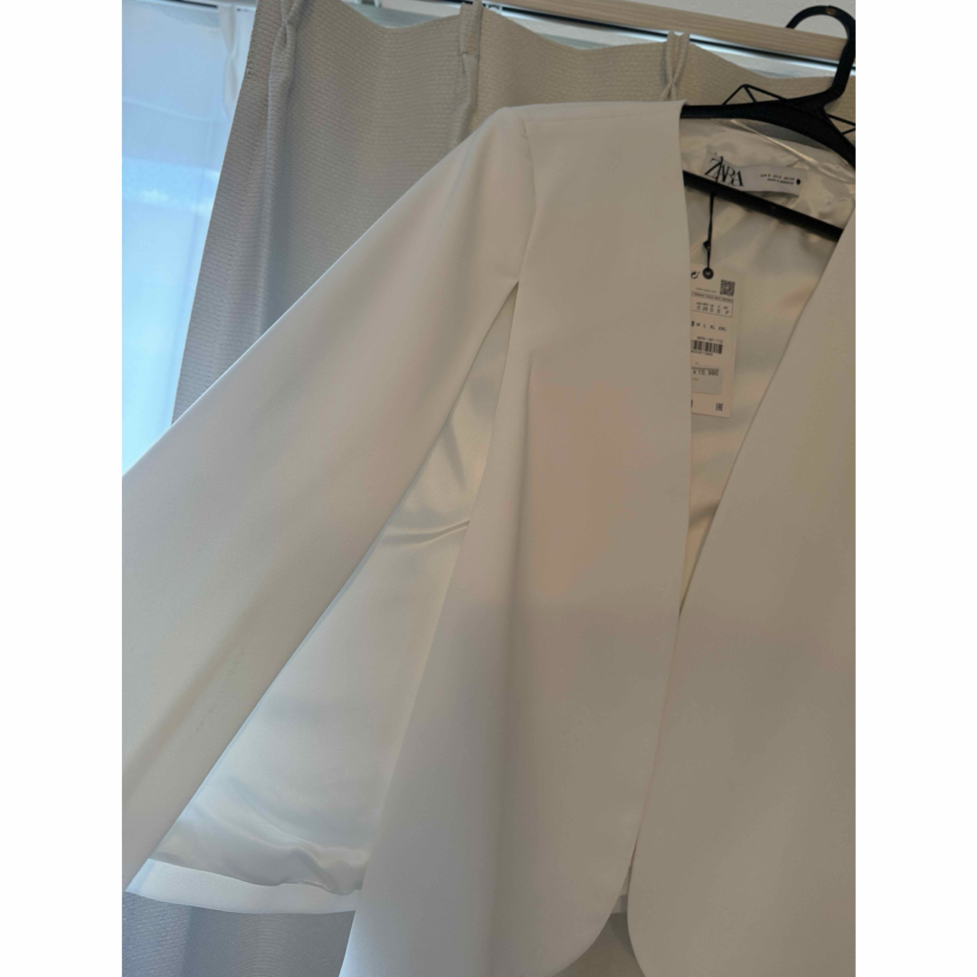 ZARA - ZARA ケープブレザーの通販 by m's shop|ザラならラクマ ZARA - ZARA ケープブレザーの通販 by m's shop|ザラならラクマ