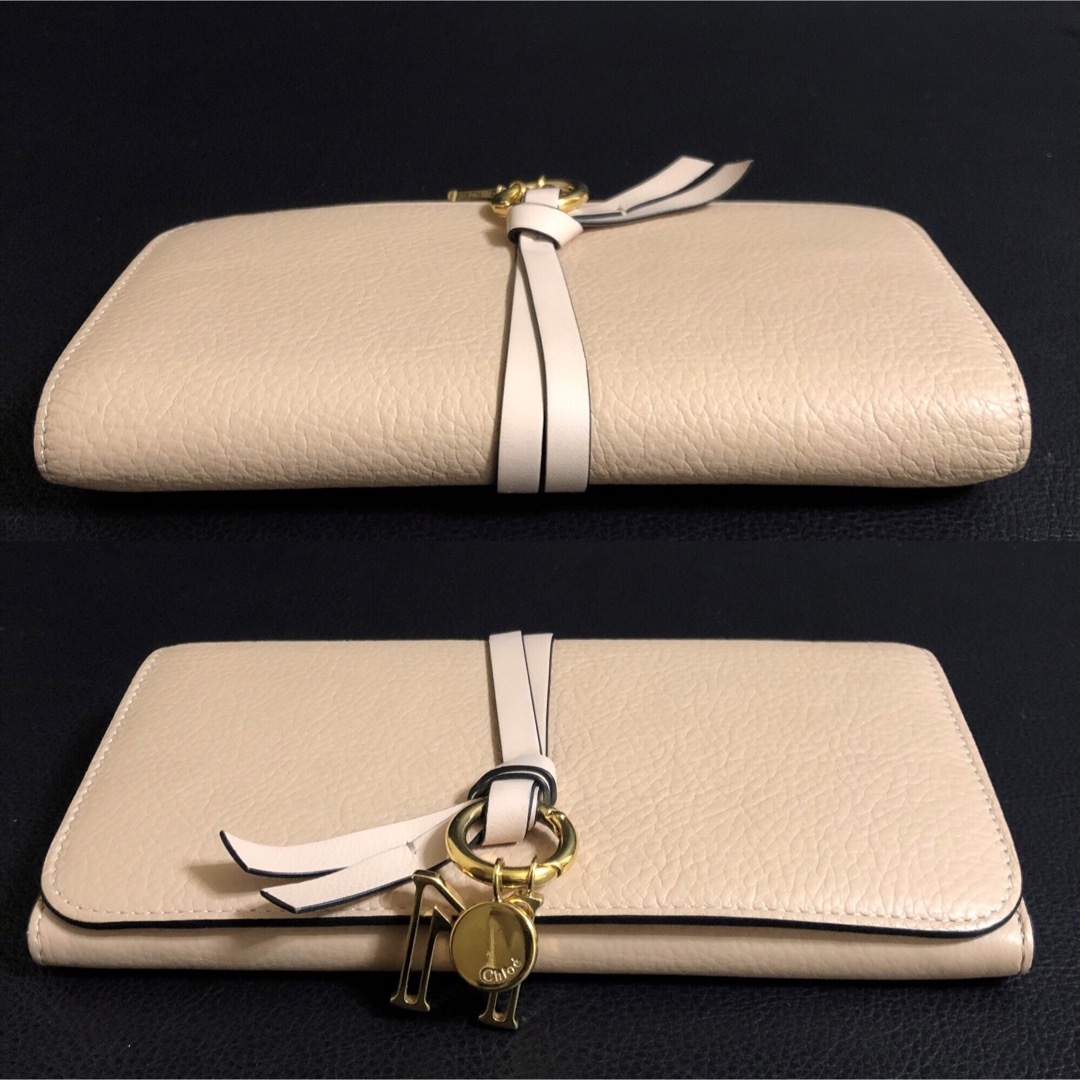 Chloe - 【美品】Chloe クロエ アルファベット 長財布 フラップ Chloe - 【美品】Chloe クロエ アルファベット 長財布 フラップ