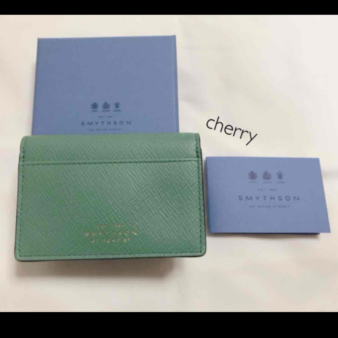 Smythson - smythson スマイソン 名刺入れ カードケース Panama Smythson - smythson スマイソン 名刺入れ カードケース Panama
