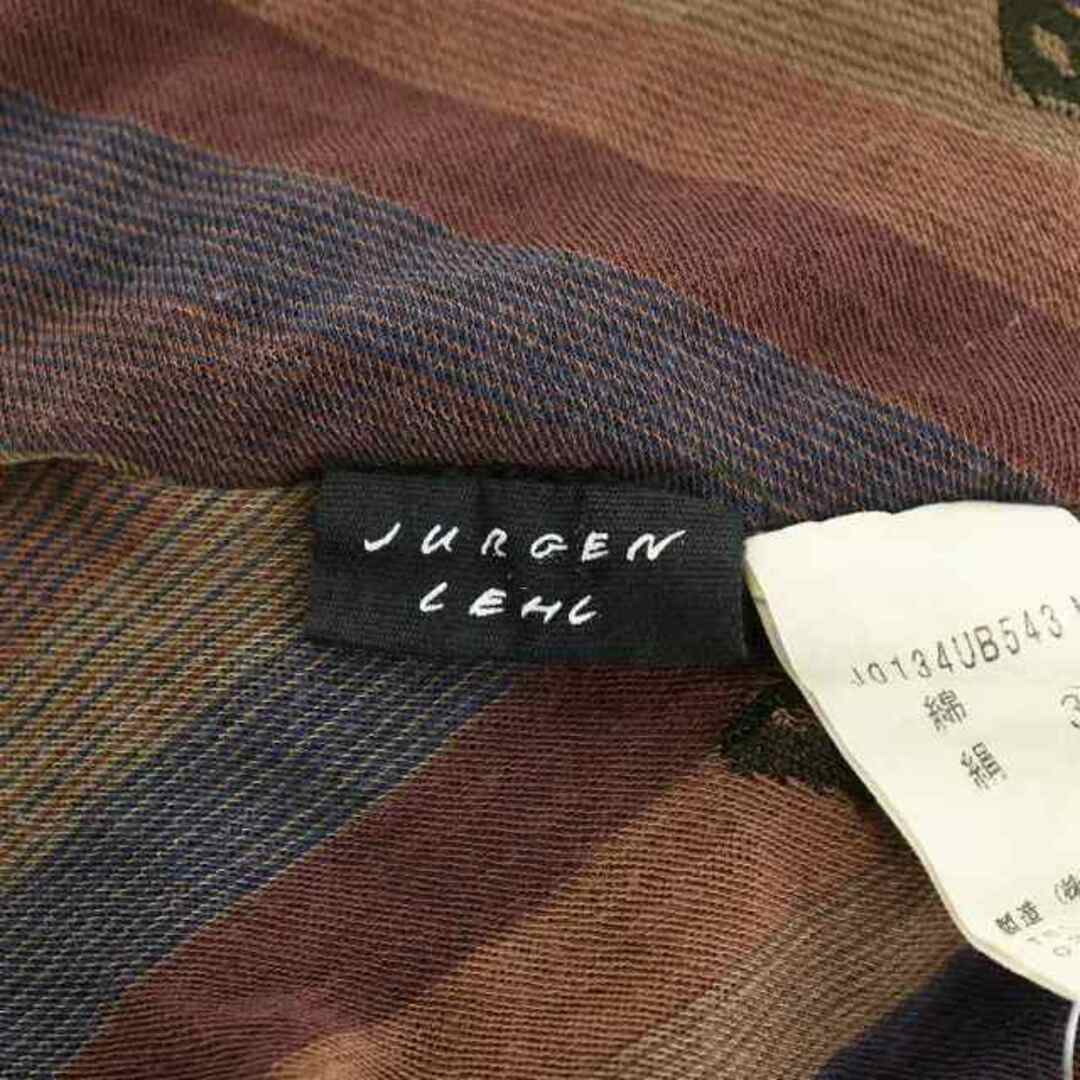 Jurgen Lehl - ヨーガンレール JURGEN LEHL カットソー 長袖 柄 Jurgen Lehl - ヨーガンレール JURGEN LEHL カットソー 長袖 柄