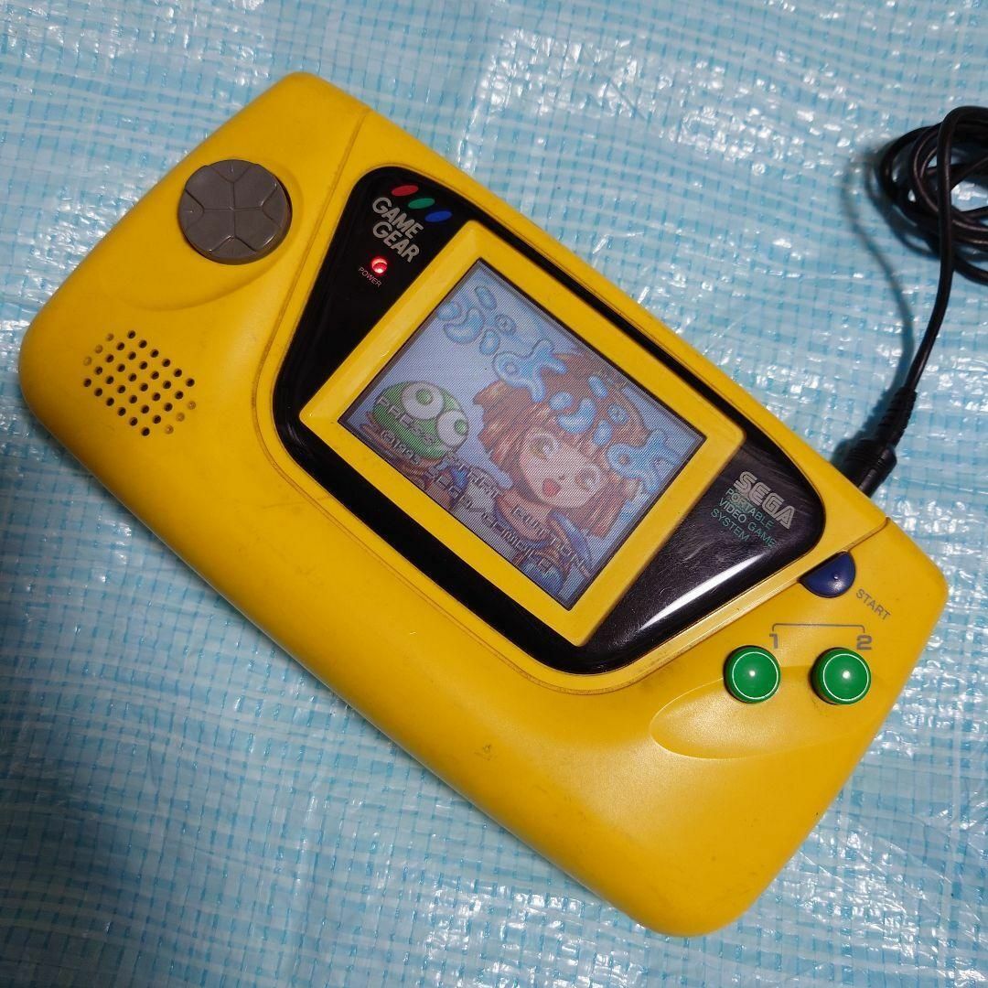 SEGA - ゲームギア イエロー本体+ソフト3本の通販 by |セガ SEGA - ゲームギア イエロー本体+ソフト3本の通販 by |セガ