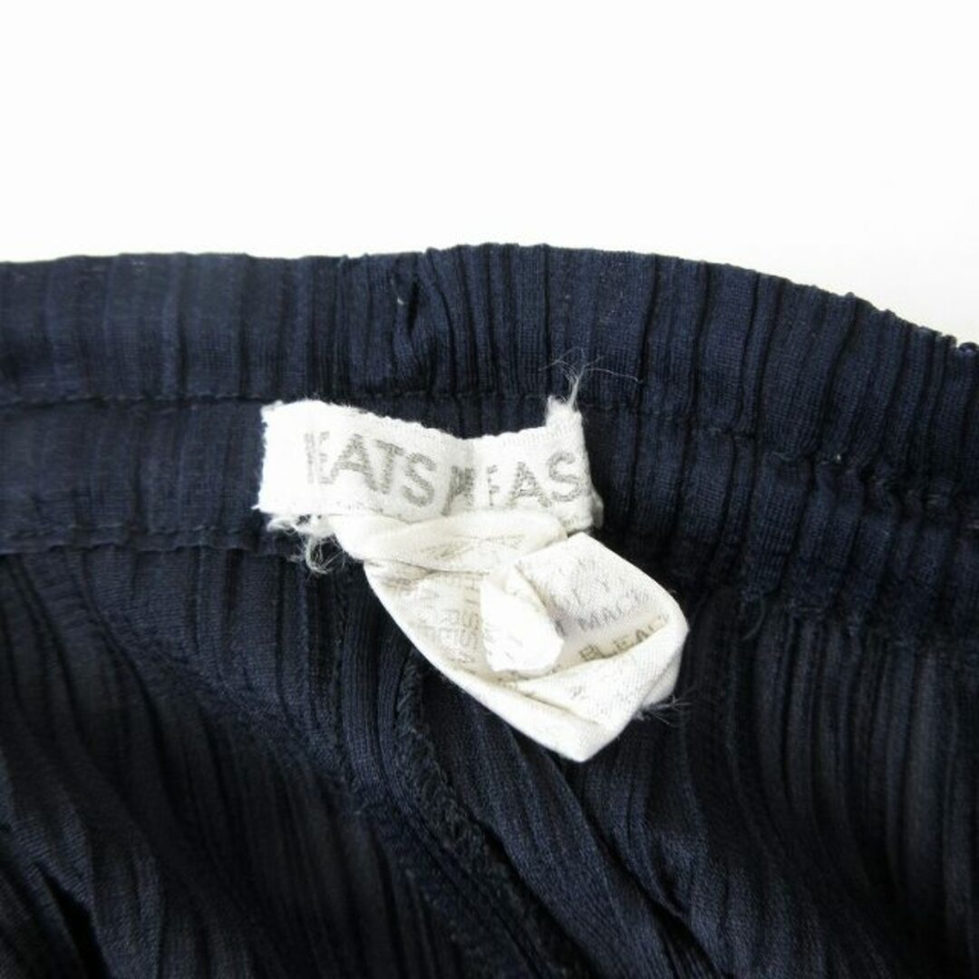 PLEATS PLEASE イッセイミヤケ スラックス イージーパンツ 約Mの PLEATS PLEASE イッセイミヤケ スラックス イージーパンツ 約Mの